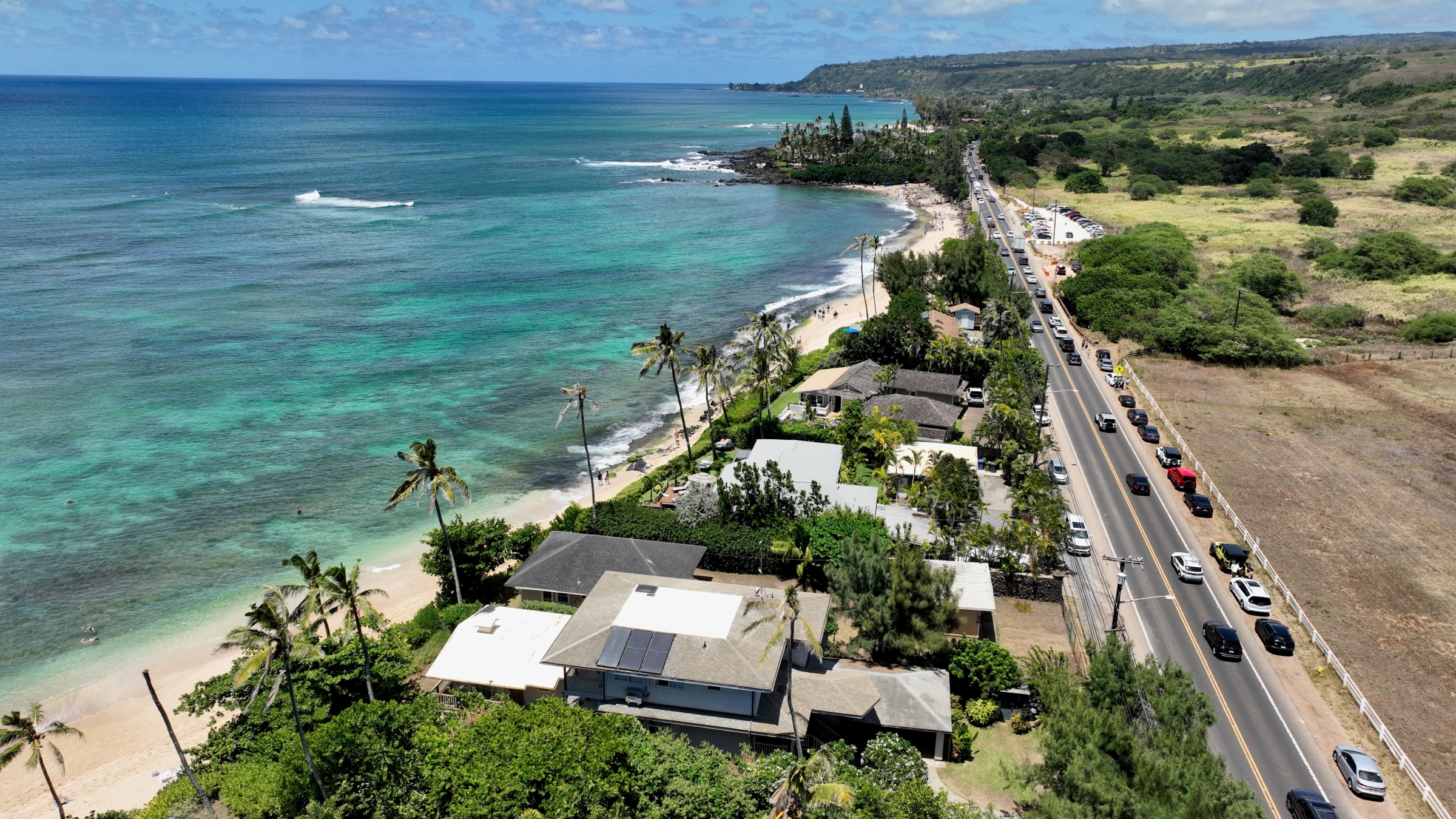 Unbelievable view from the drone.
