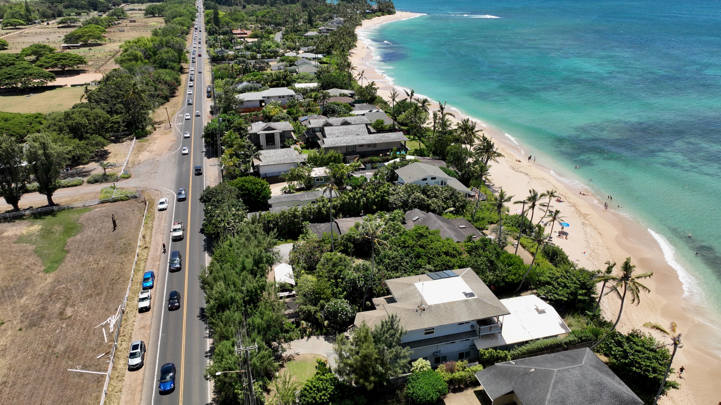 Unbelievable view from the drone.