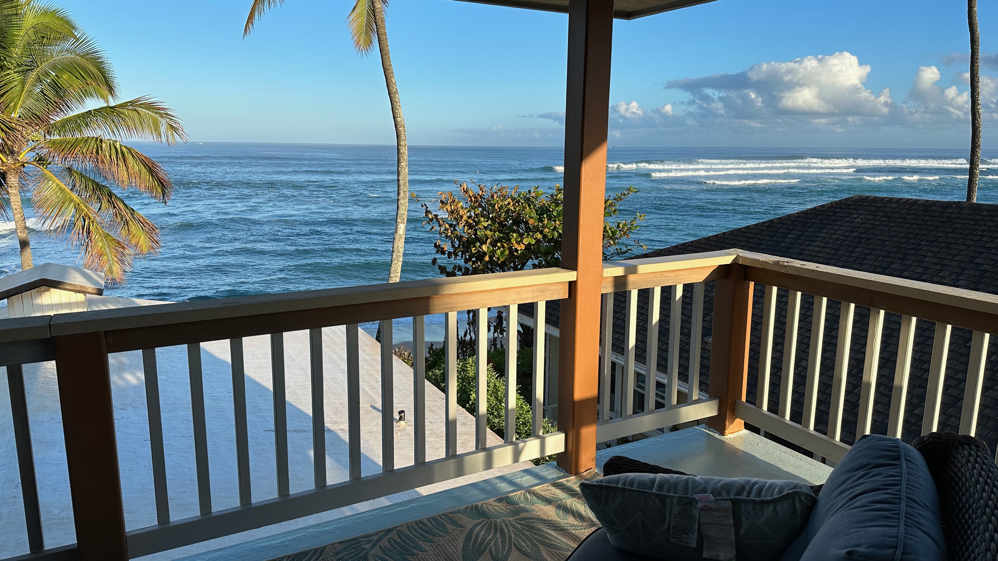 View from the deck on a gorgeous day.
