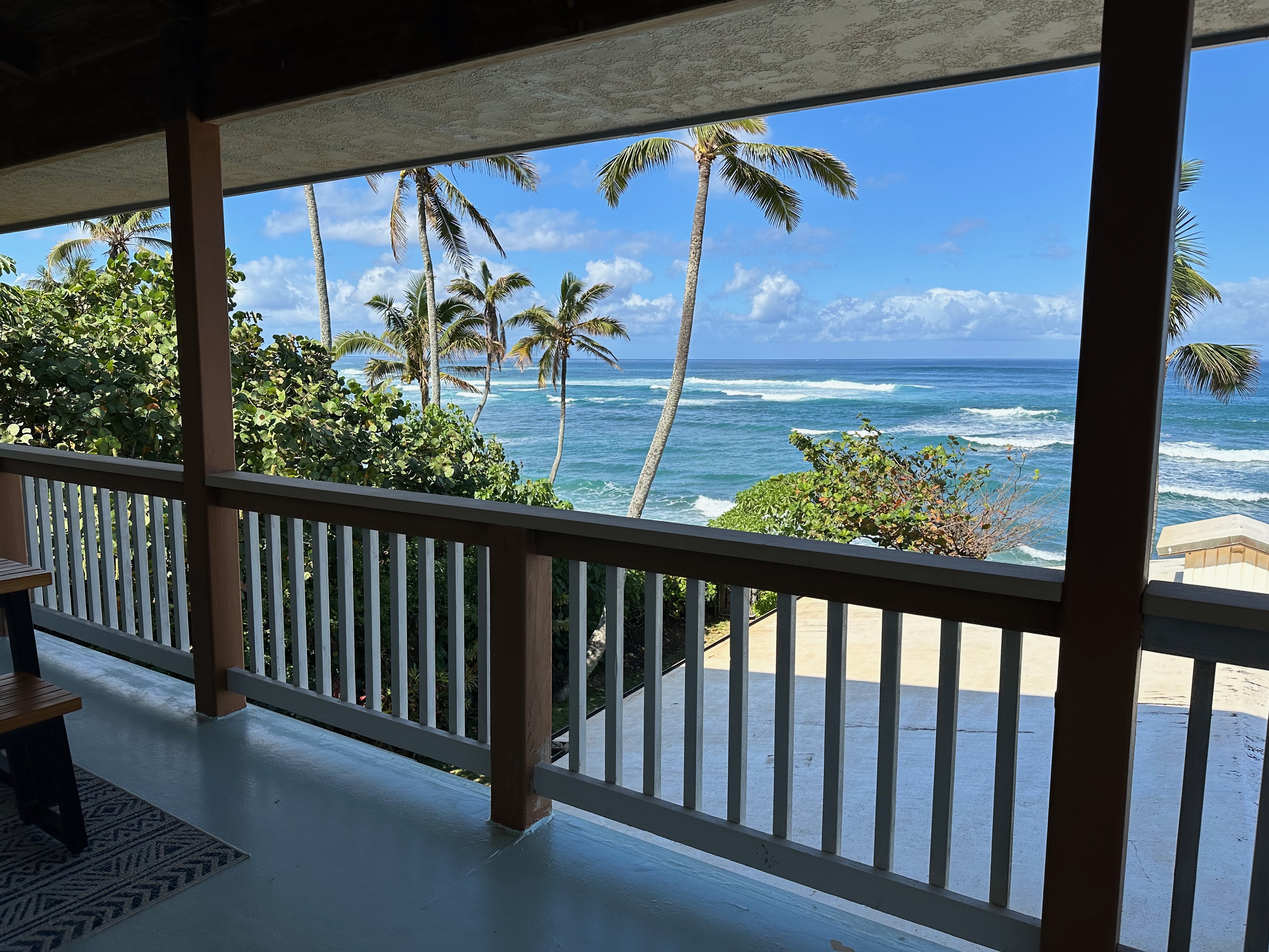 Here’s a panoramic view from the upper deck.
