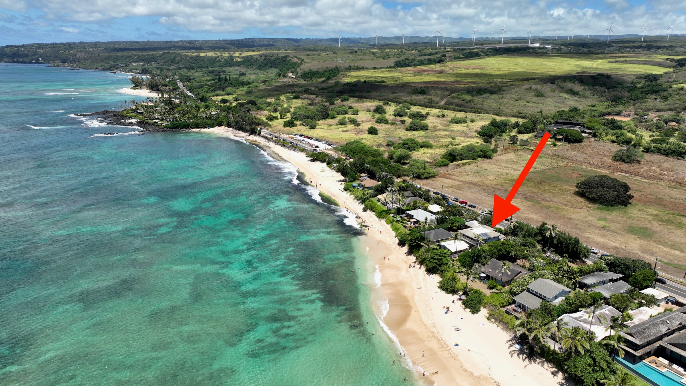 Unbelievable view from the drone.