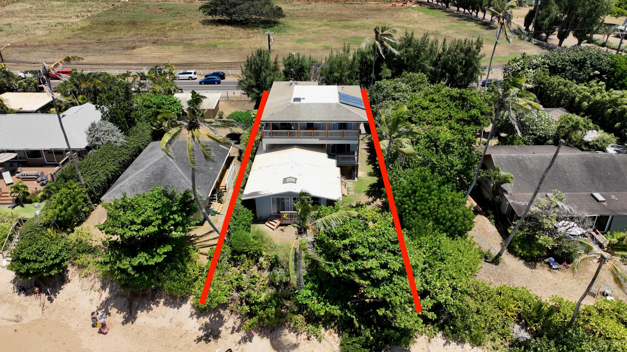 Unbelievable view from the drone.