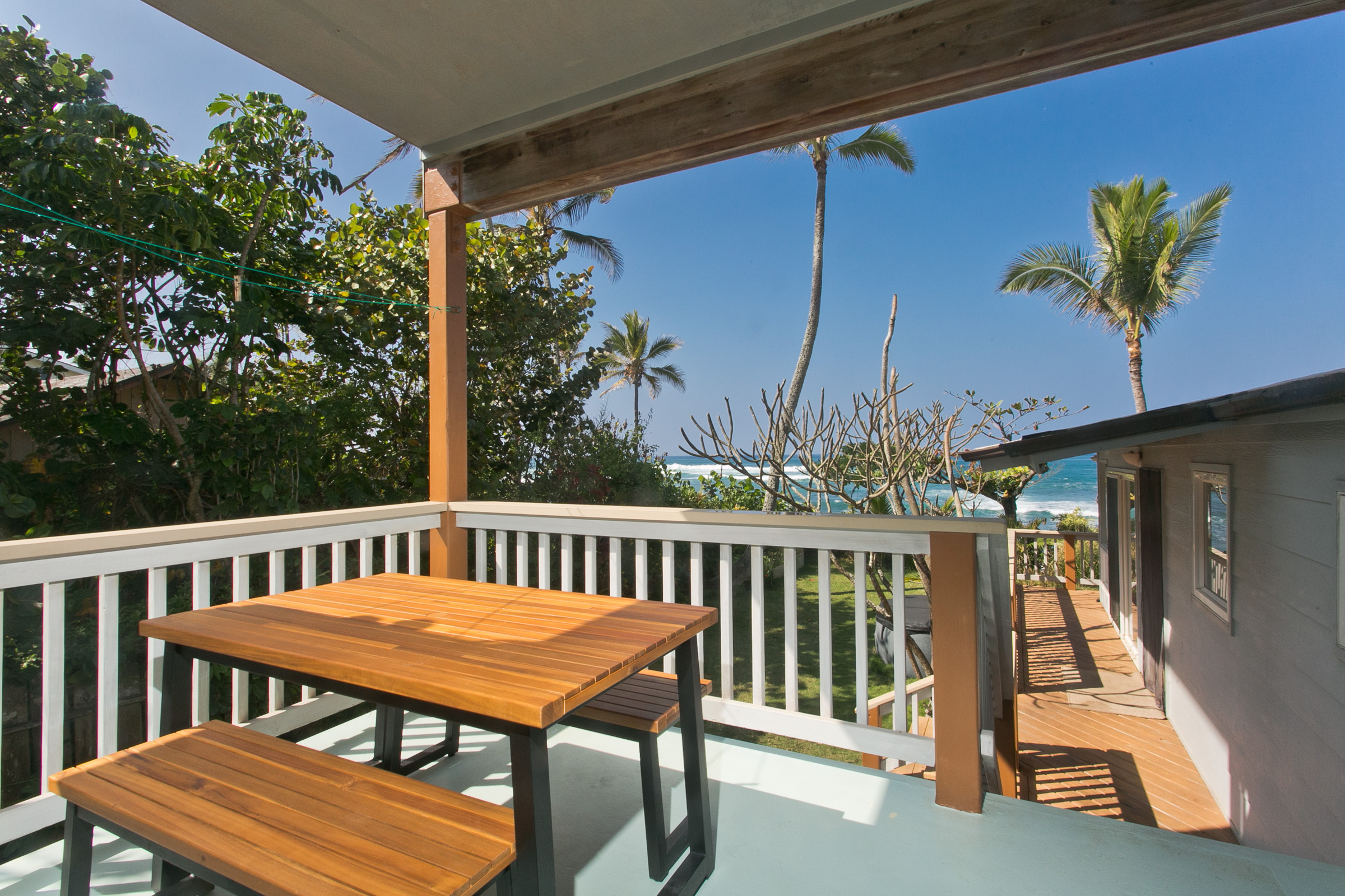 View from the deck on a gorgeous day.